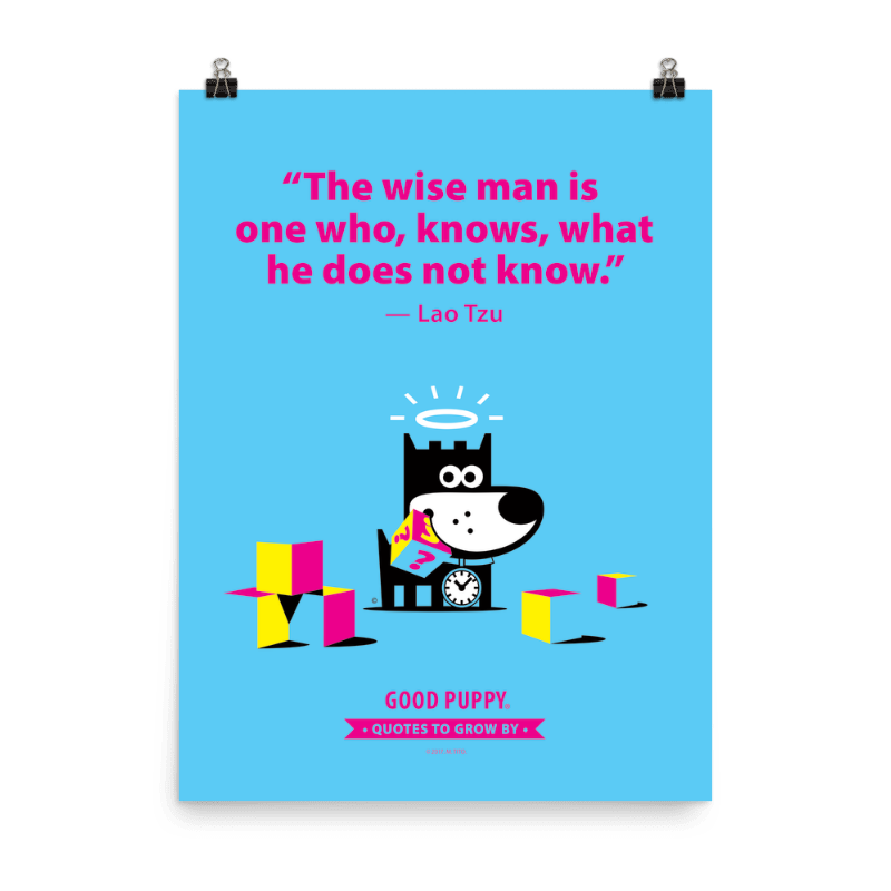Quotes To Grow By . Poster . The wise man is one who…