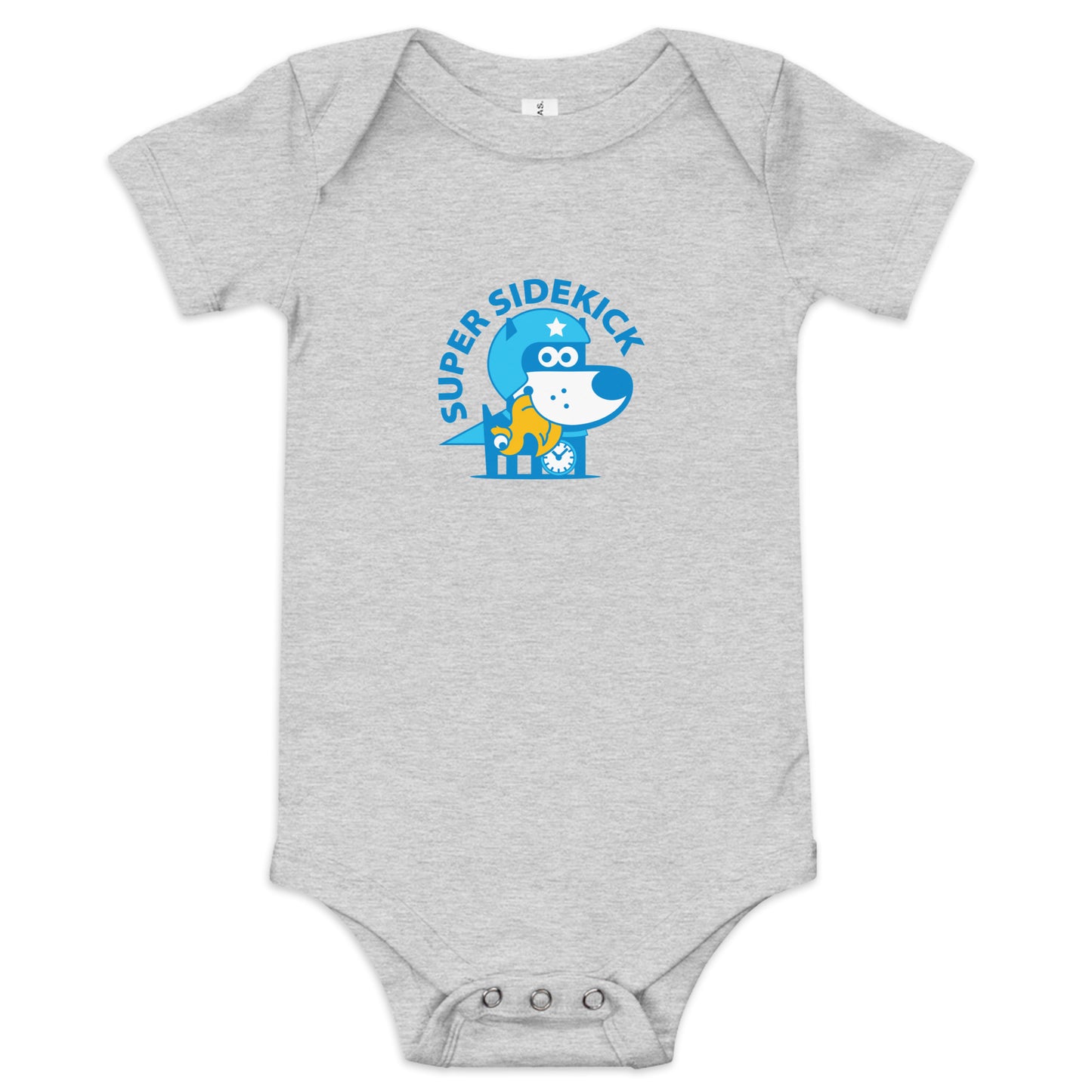 Super Sidekick I . Baby Short Sleeve One Piece