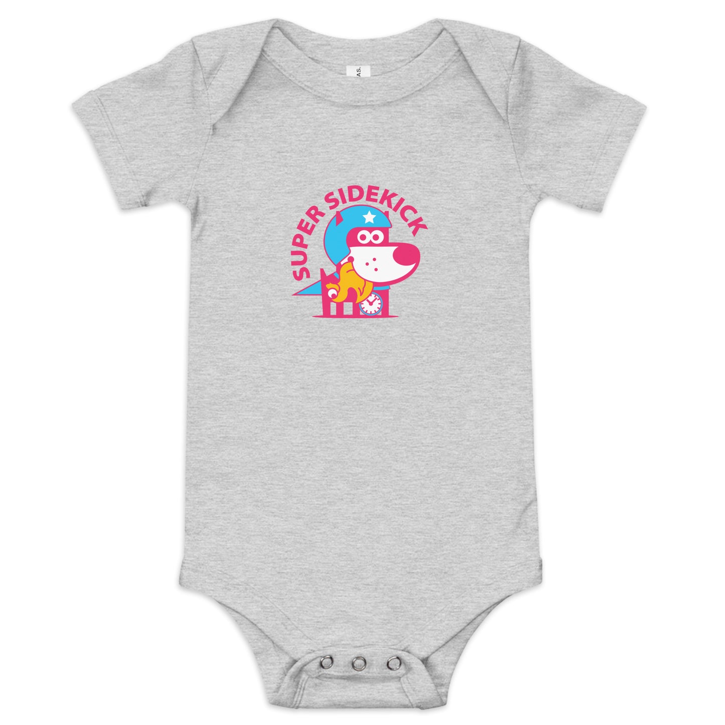 Super Sidekick III . Baby Short Sleeve One Piece
