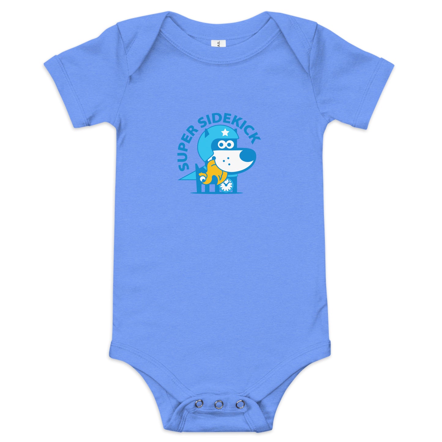 Super Sidekick I . Baby Short Sleeve One Piece