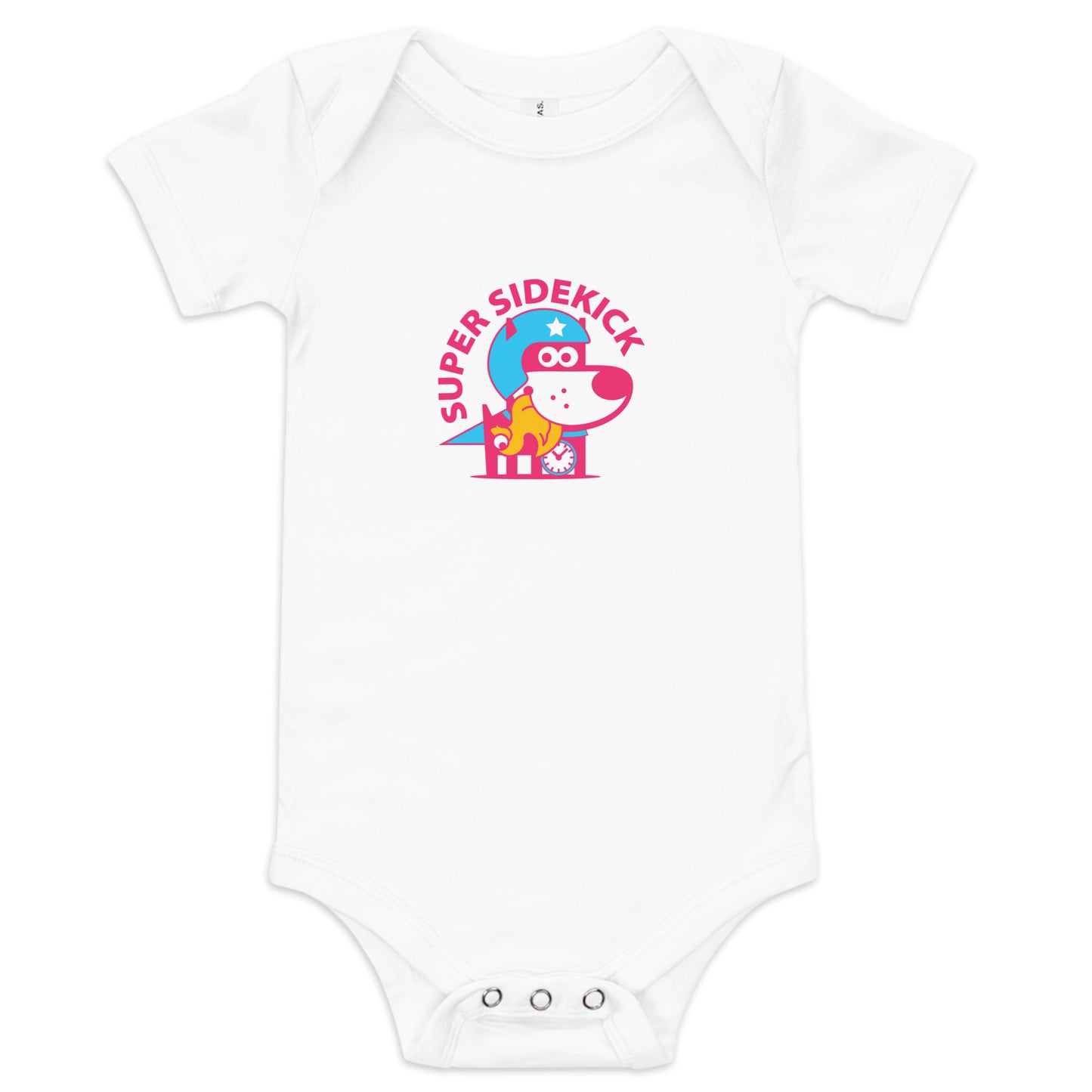 Super Sidekick III . Baby Short Sleeve One Piece