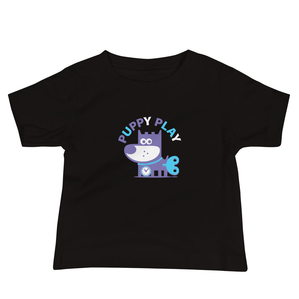 Puppy Play II . Baby Jersey Short Sleeve Tee