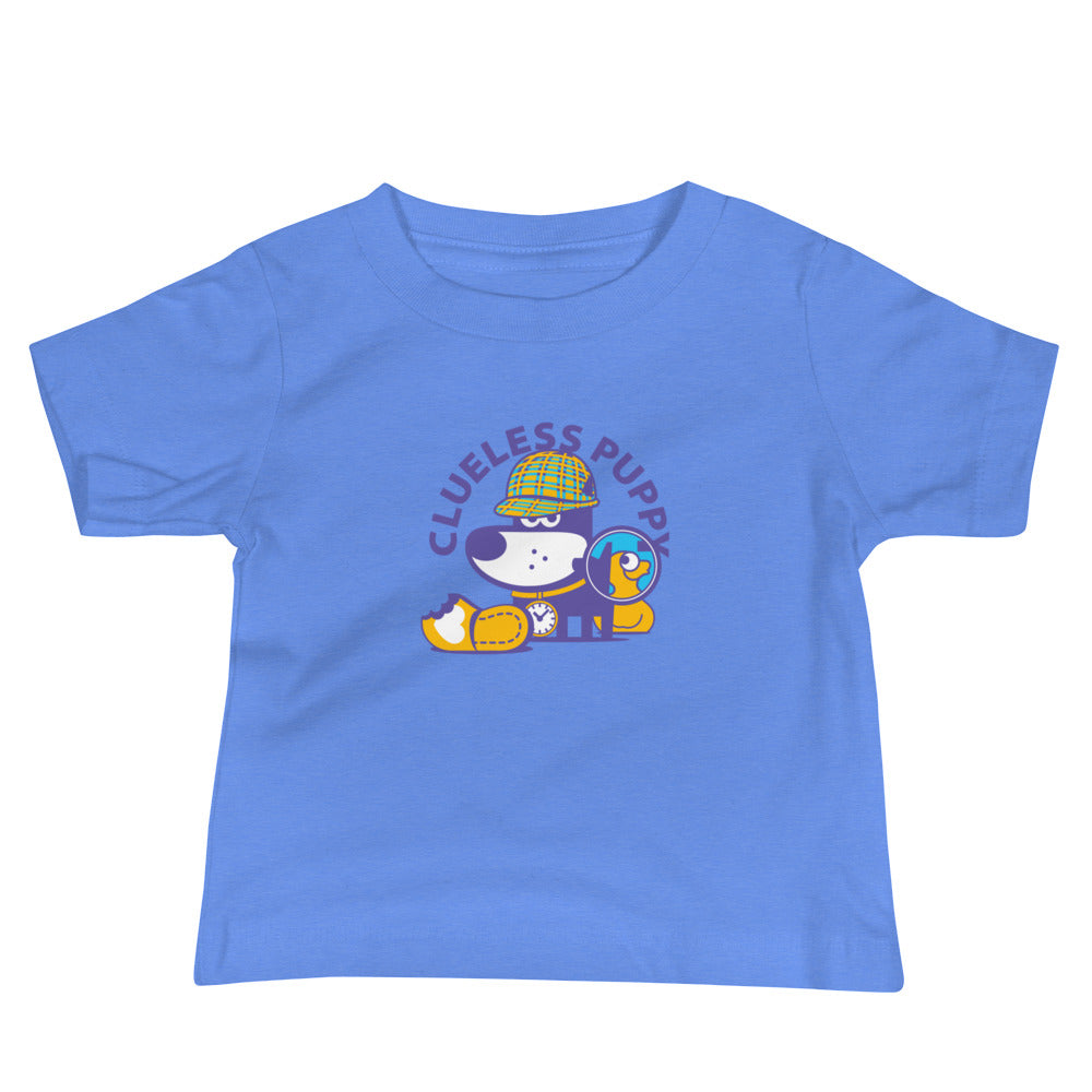 Clueless Puppy II . Baby Jersey Short Sleeve Tee