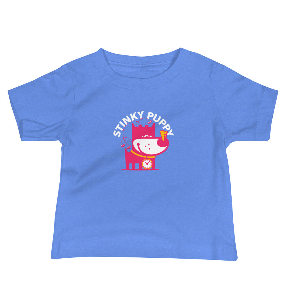 Stinky Puppy III . Baby Jersey Short Sleeve Tee