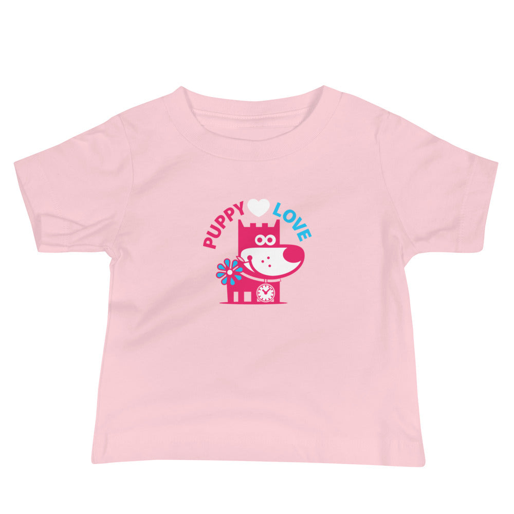 Puppy Love III . Baby Jersey Short Sleeve Tee
