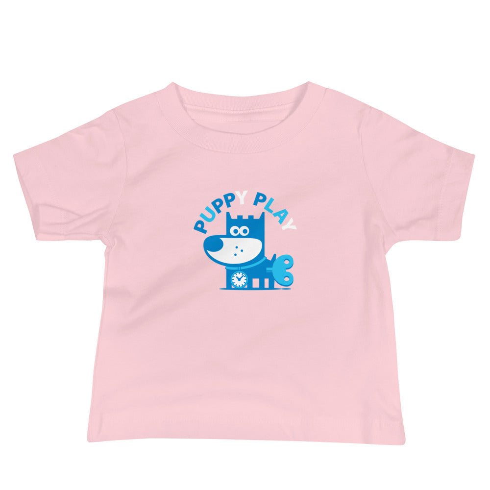 Puppy Play I . Baby Jersey Short Sleeve Tee