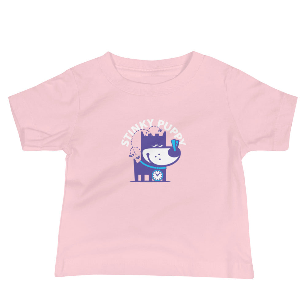 Stinky Puppy II . Baby Jersey Short Sleeve Tee