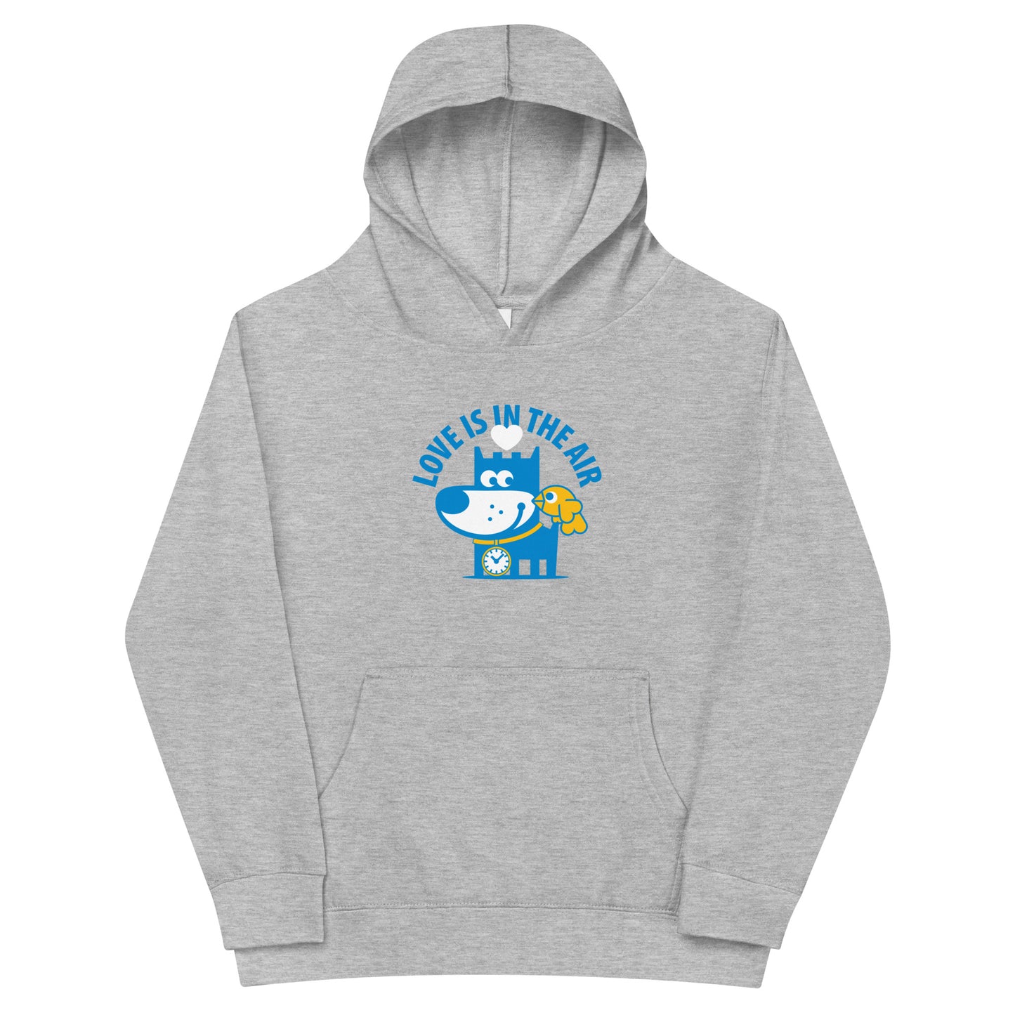 Love Is In The Air I . Kids Fleece Hoodie