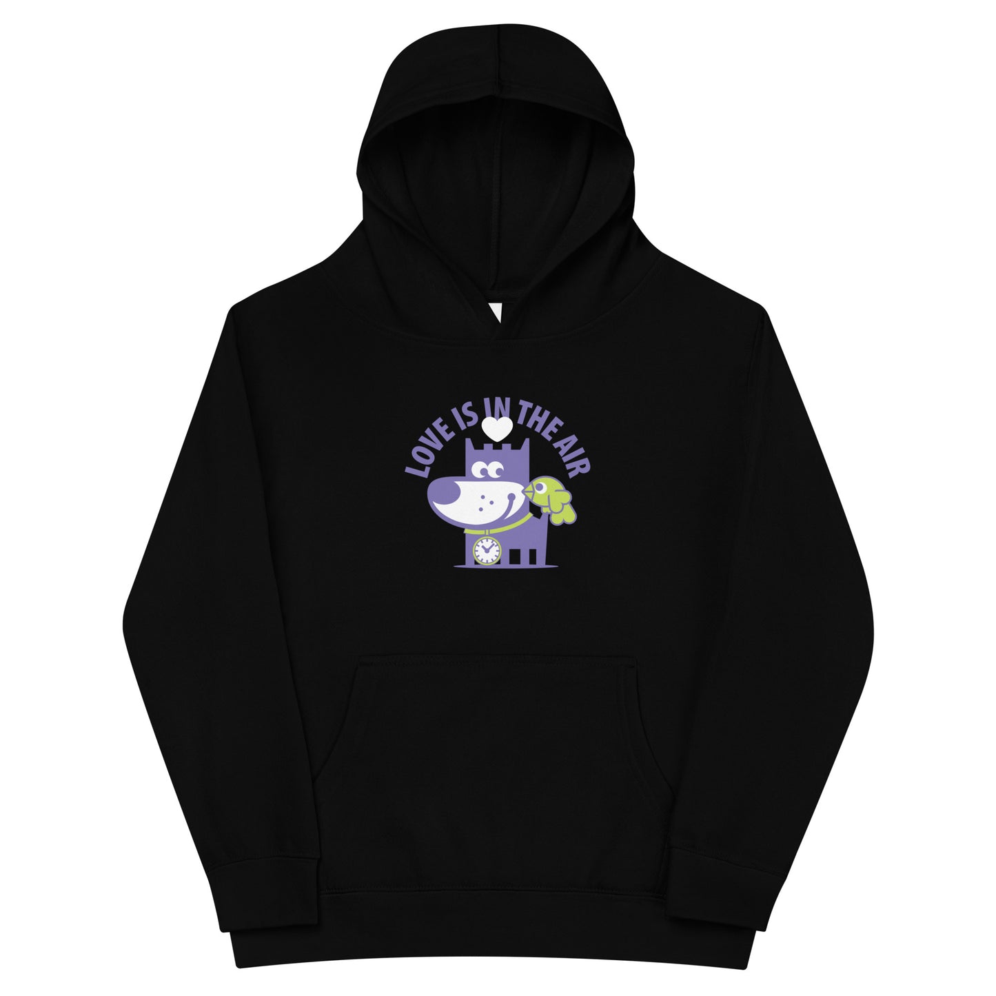Love Is In The Air II . Kids Fleece Hoodie