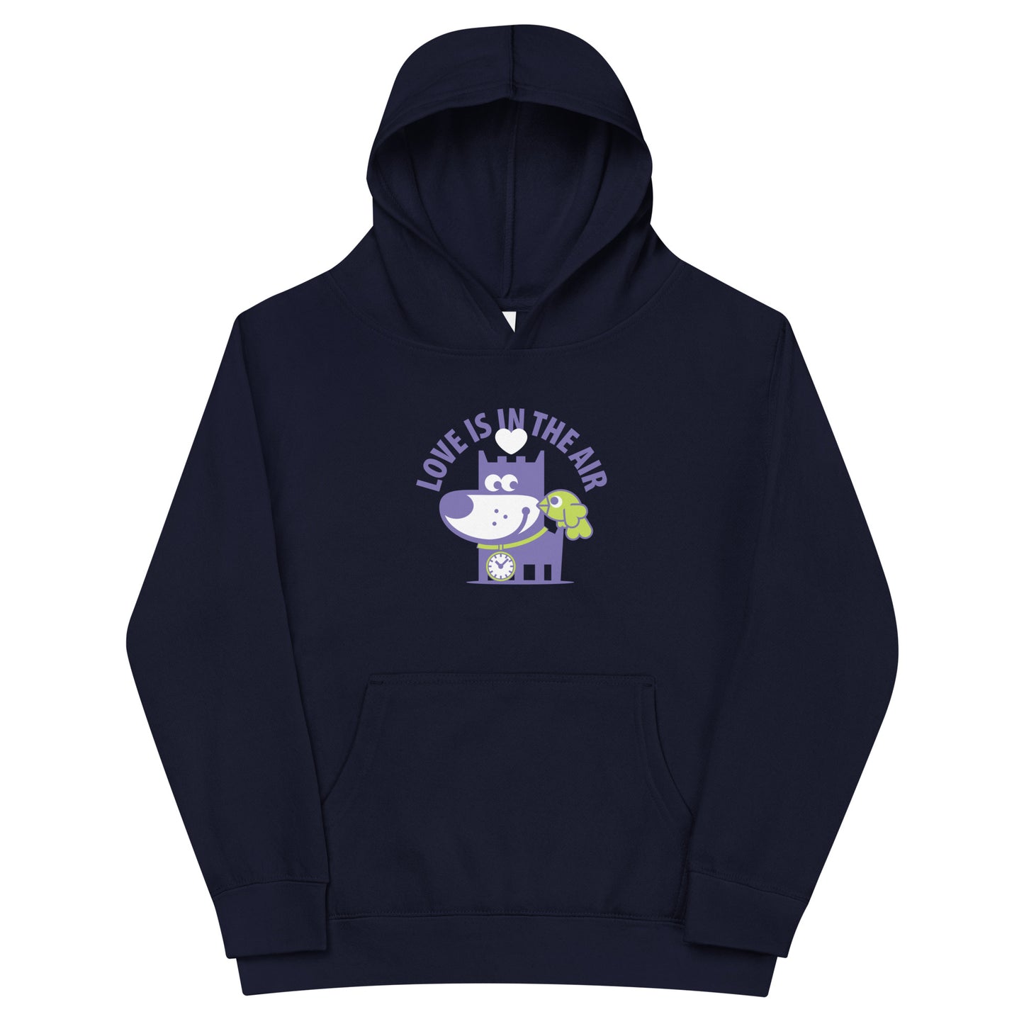 Love Is In The Air II . Kids Fleece Hoodie