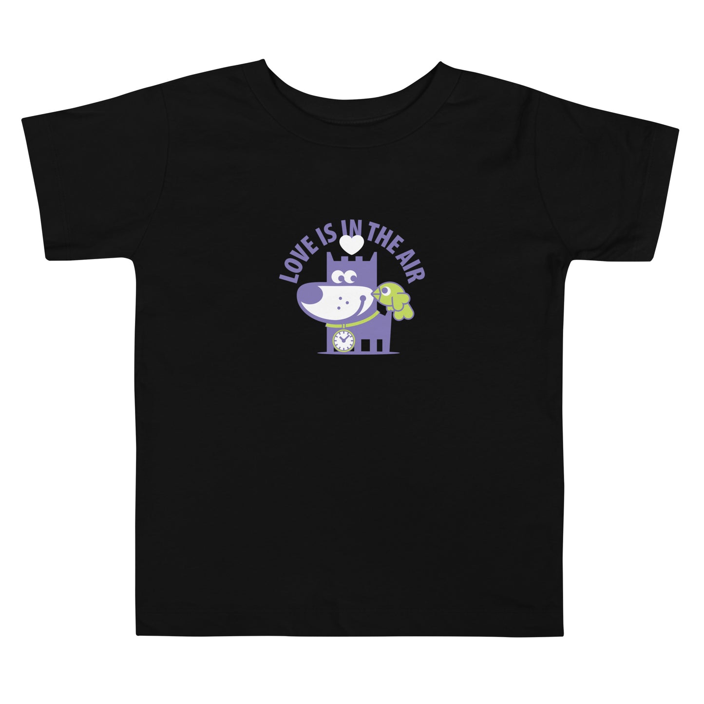 Love Is In The Air II . Toddler Short Sleeve Tee