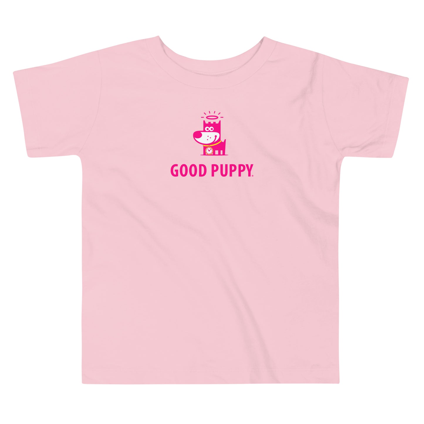 Logo Pink . Toddler Short Sleeve Tee