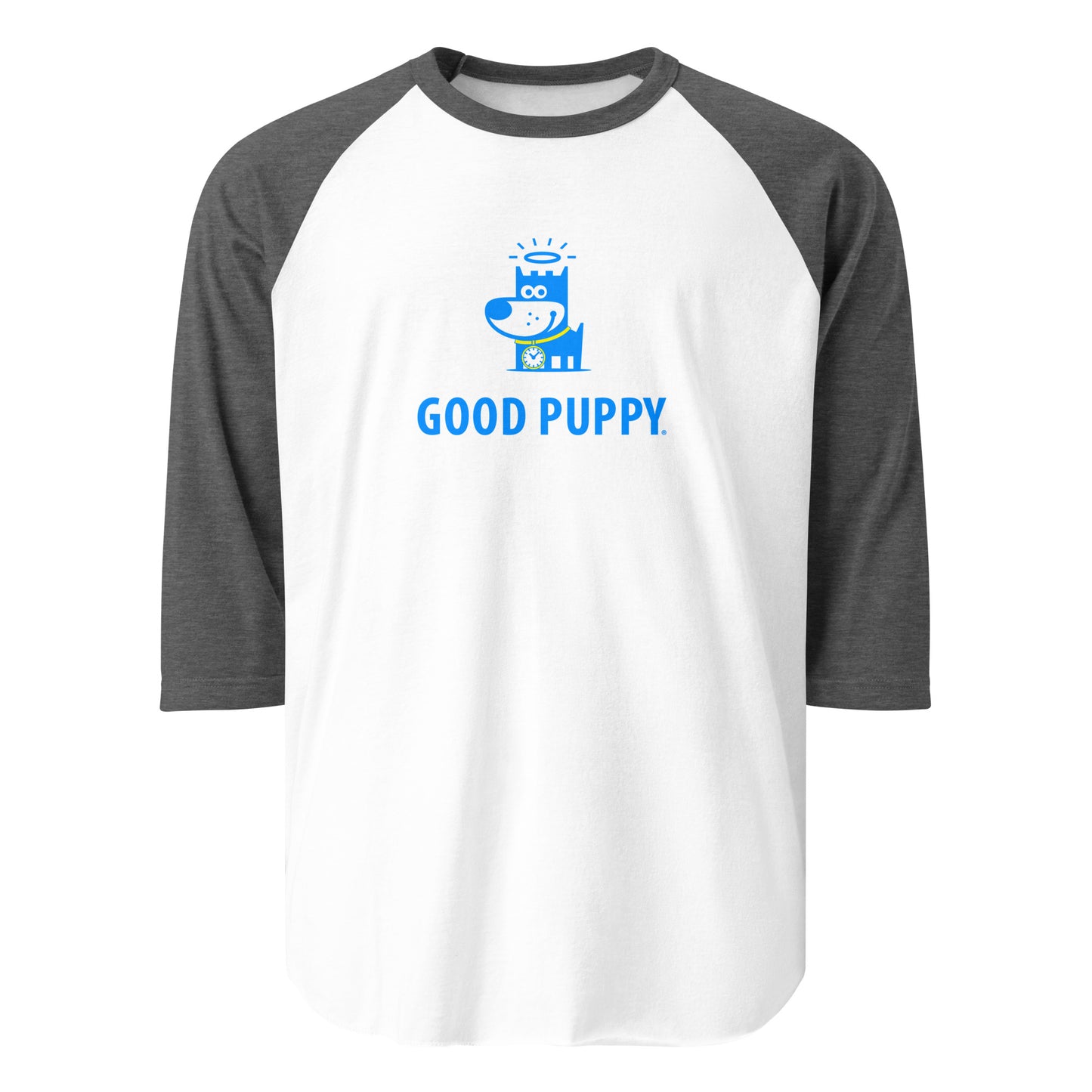Logo Blue . 3/4 Sleeve Raglan Shirt