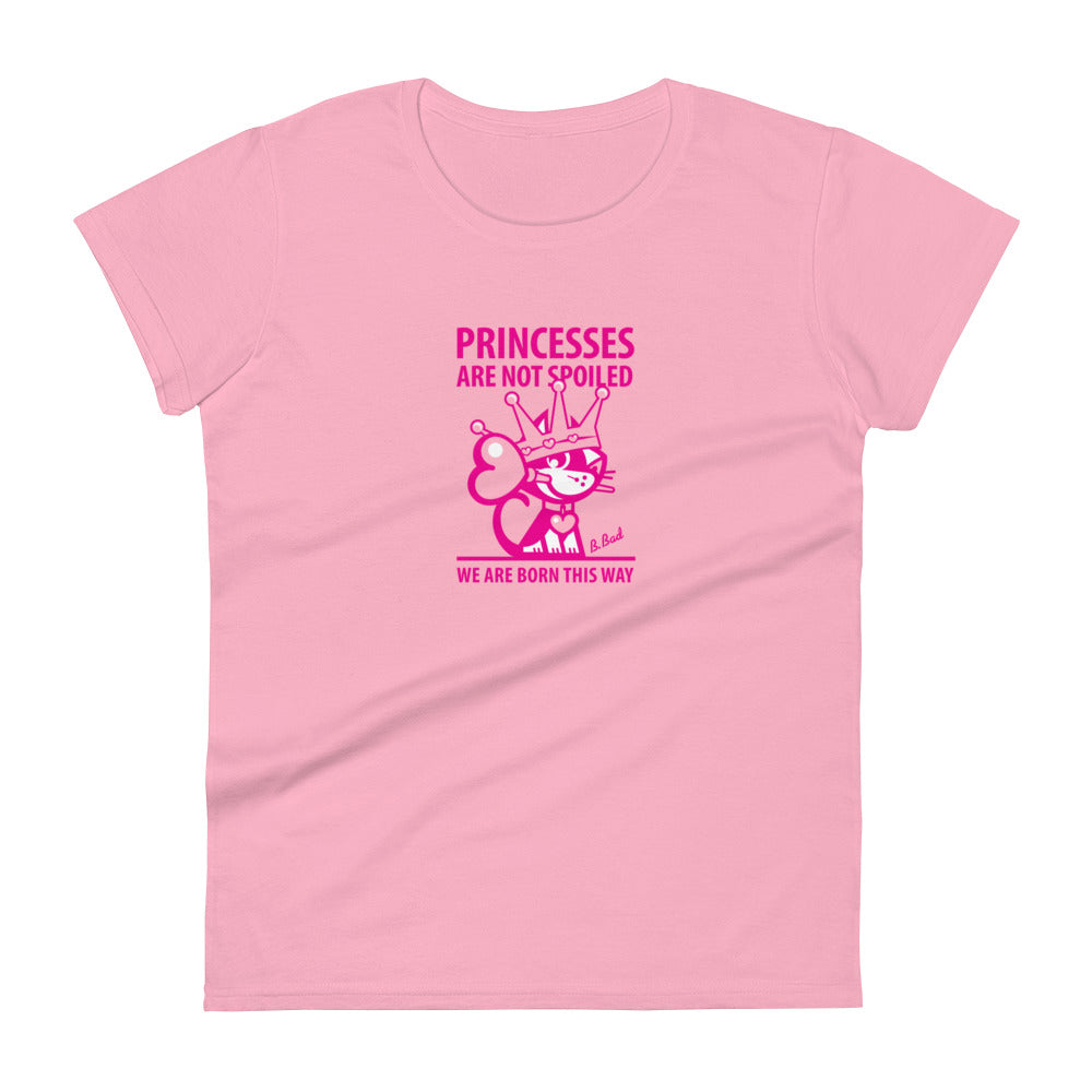 Betty Bad Kitty . Princesses III . Women's Short Sleeve T-Shirt