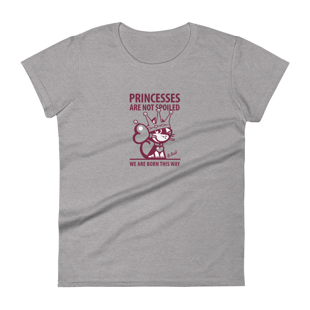 Betty Bad Kitty . Princesses II . Women's Short Sleeve T-Shirt