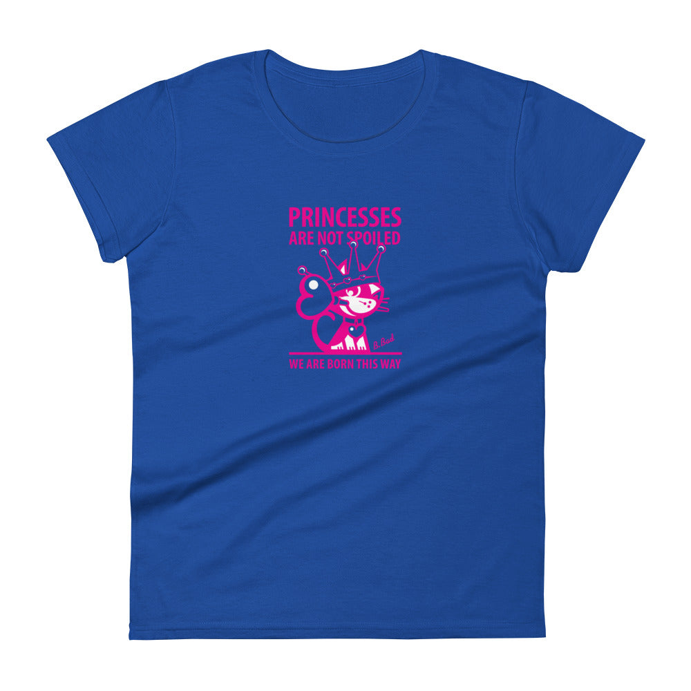 Betty Bad Kitty . Princesses III . Women's Short Sleeve T-Shirt
