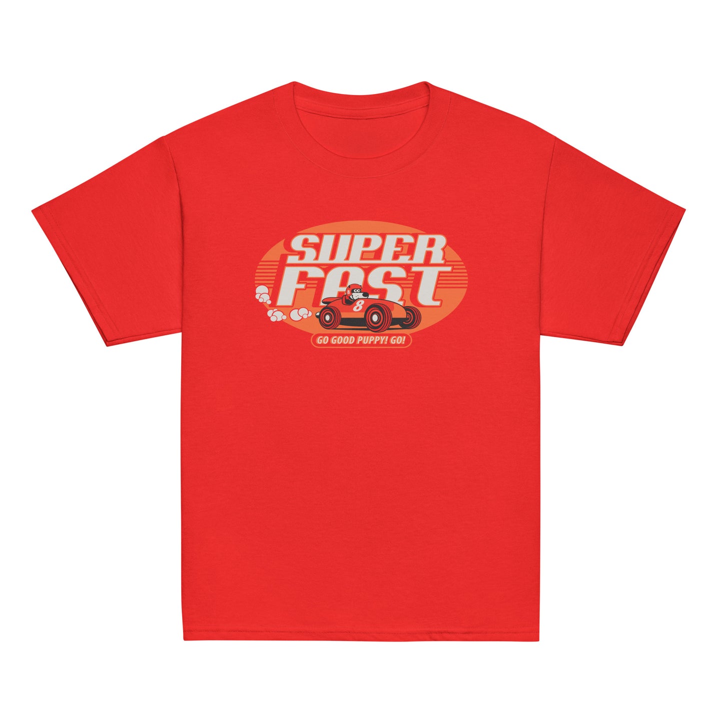 Super Fast . Orange . Youth Classic Tee