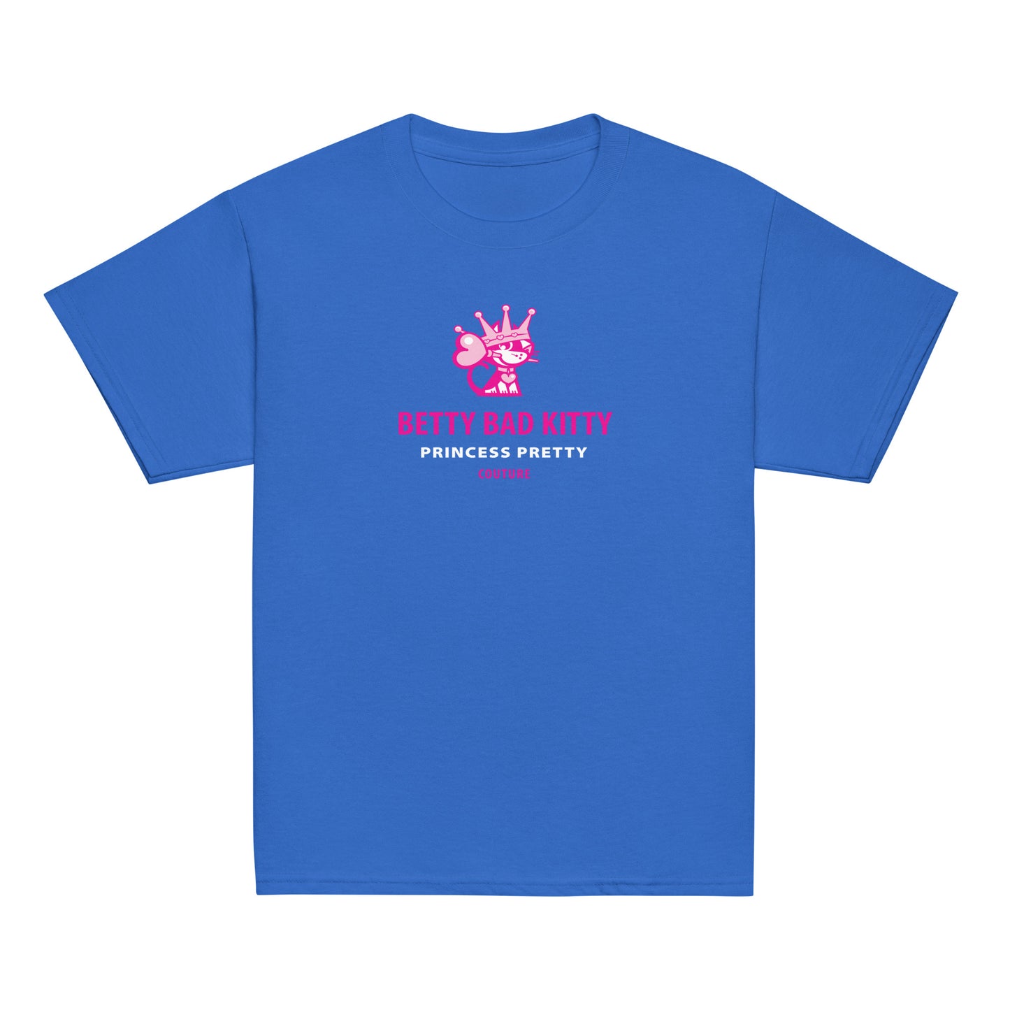 Betty Bad Kitty . Princess Pretty . Youth Classic Tee