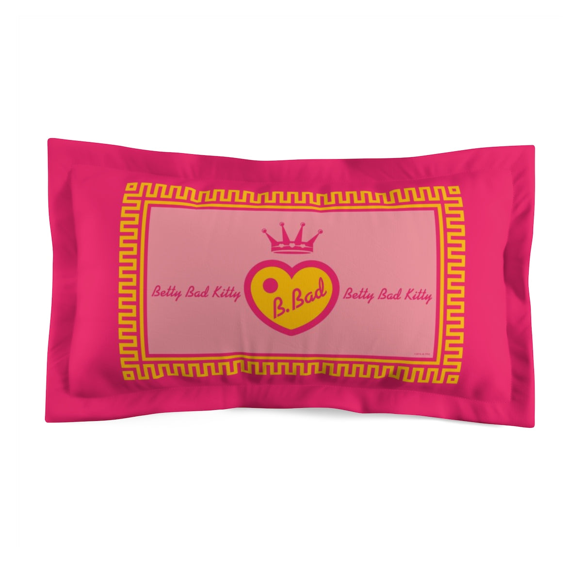 Betty Bad Kitty . Pop III . Logo . Pillow Sham