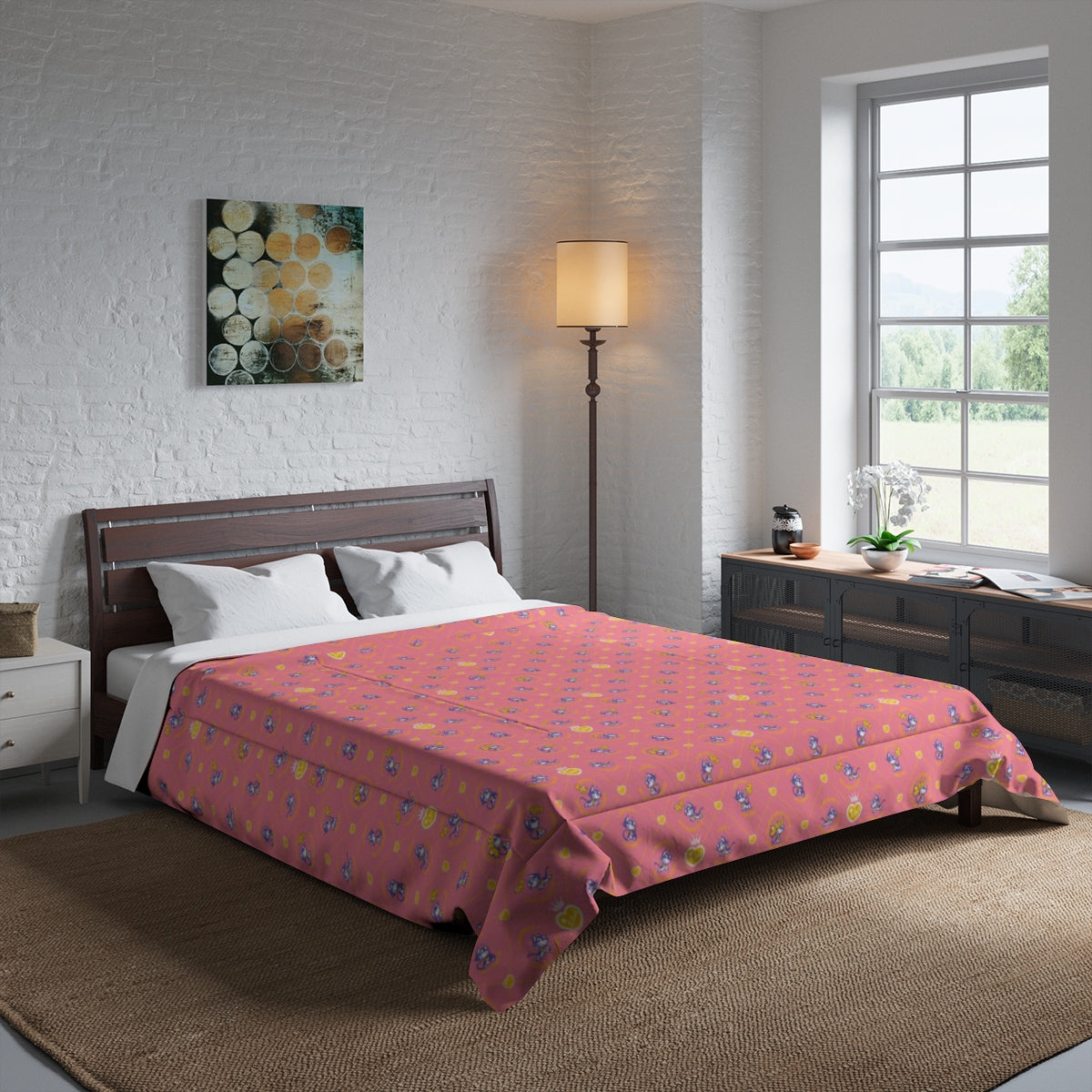 Betty Bad Kitty . Pattern IV . Comforter