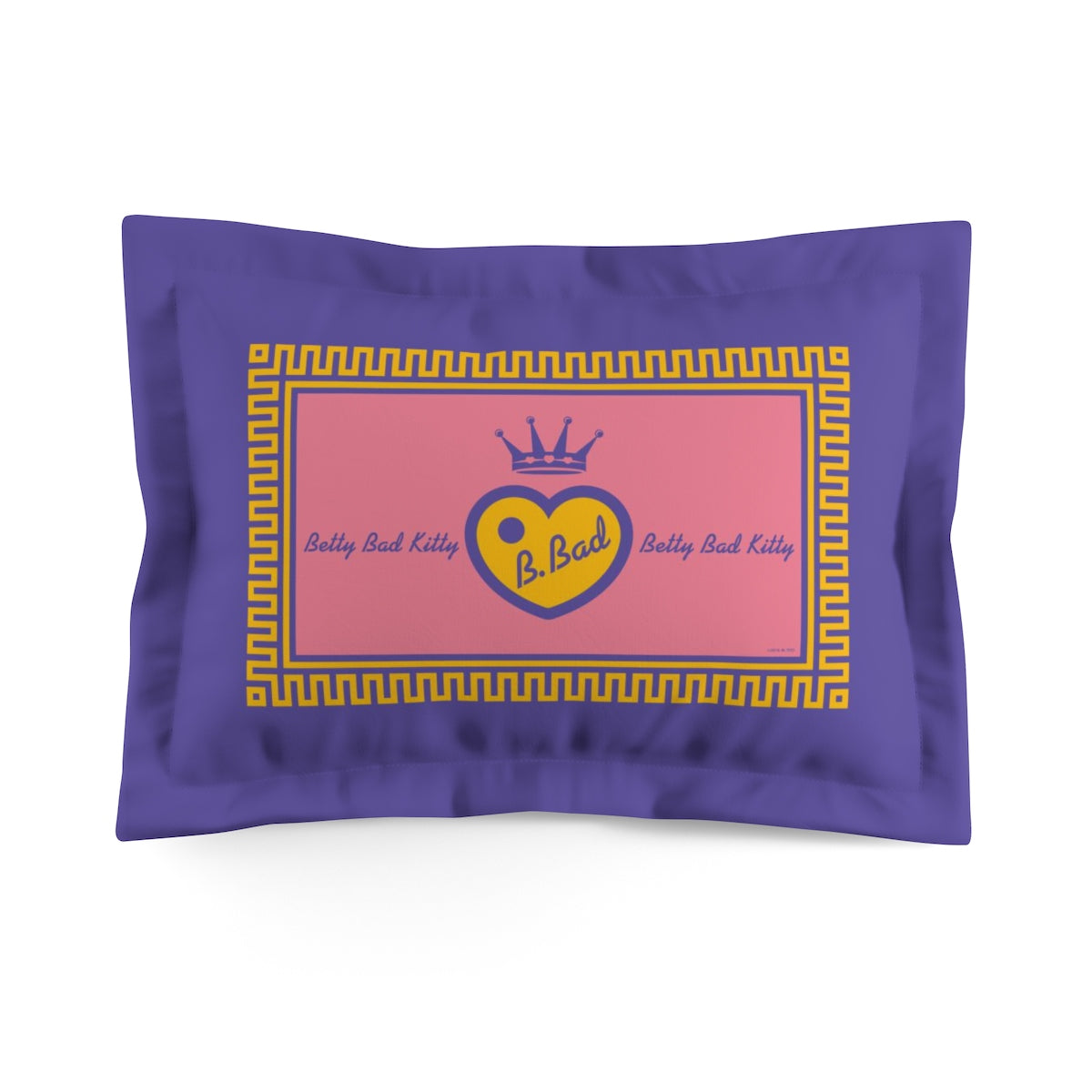 Betty Bad Kitty . Pop IV . Logo . Pillow Sham