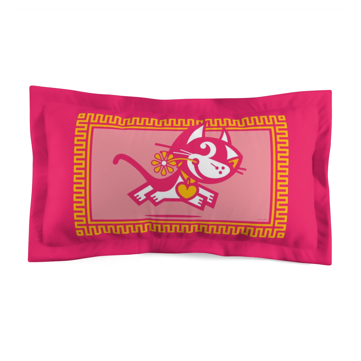 Betty Bad Kitty . Pop III . Kitty . Pillow Sham
