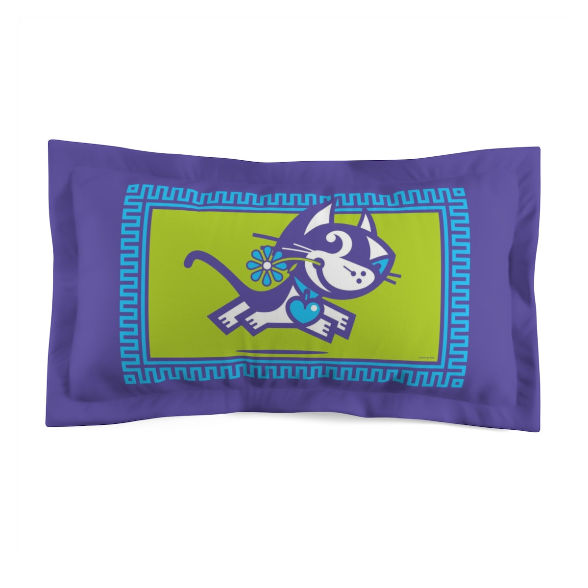 Betty Bad Kitty . Pop II . Kitty . Pillow Sham
