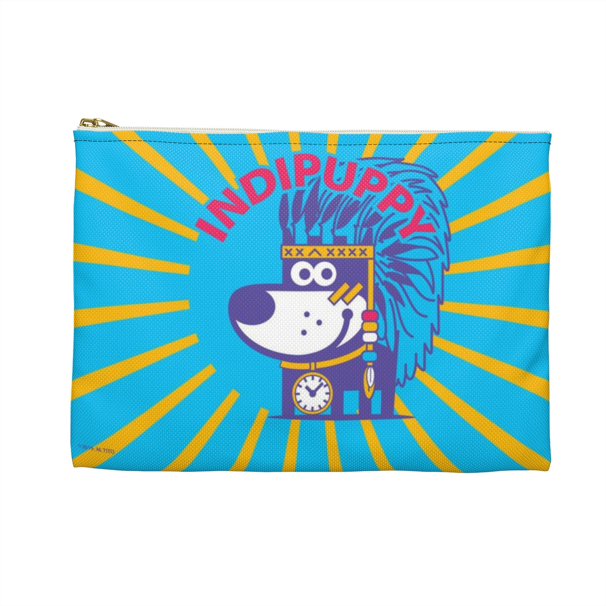 Western Puppy . Accessory Pouch