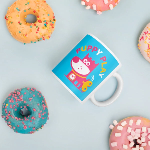 Puppy Play Children's Ceramic Mug