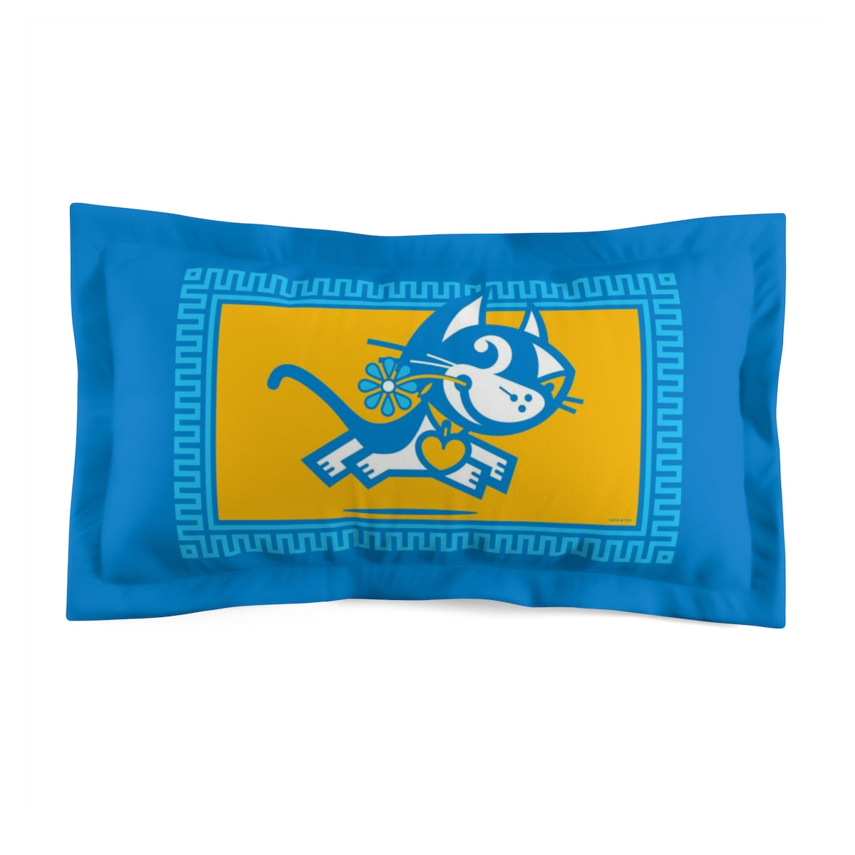 Betty Bad Kitty . Pop I . Kitty . Pillow Sham