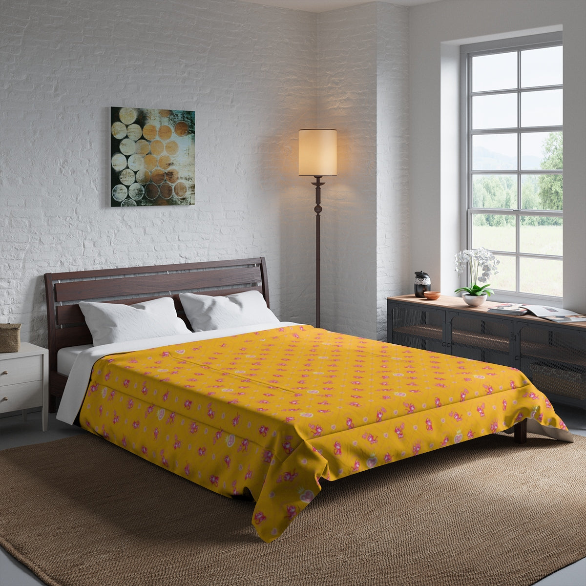 Betty Bad Kitty . Pattern III . Comforter