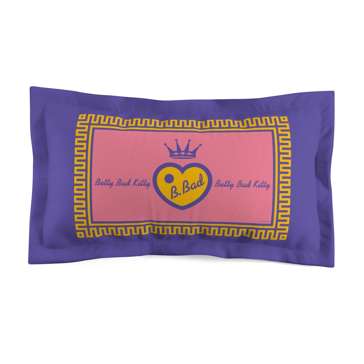 Betty Bad Kitty . Pop IV . Logo . Pillow Sham