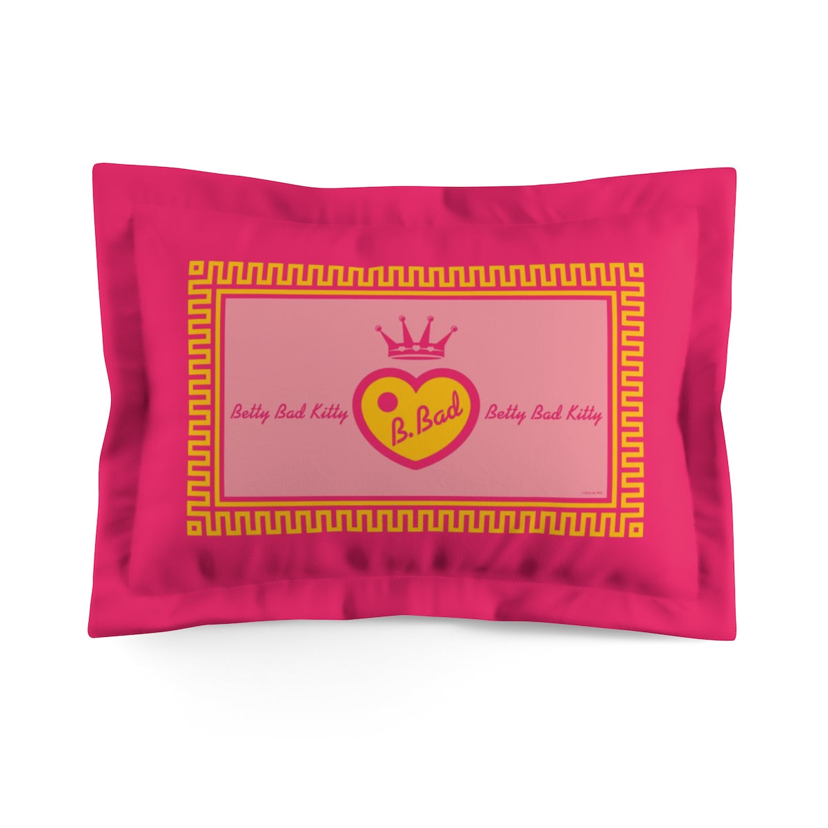 Betty Bad Kitty . Pop III . Logo . Pillow Sham