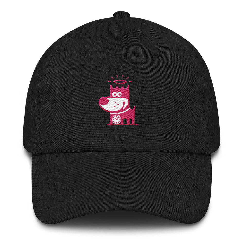 Good Puppy Logo Pink . Unstructured Baseball Cap