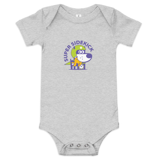 Super Sidekick II .Baby Short Sleeve One Piece