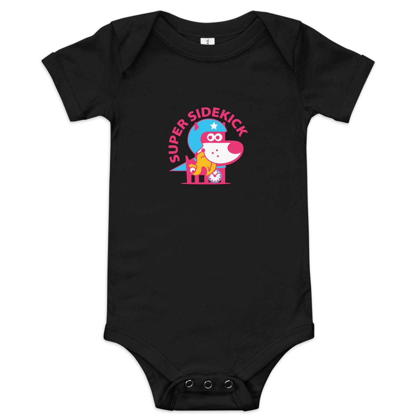 Super Sidekick III . Baby Short Sleeve One Piece