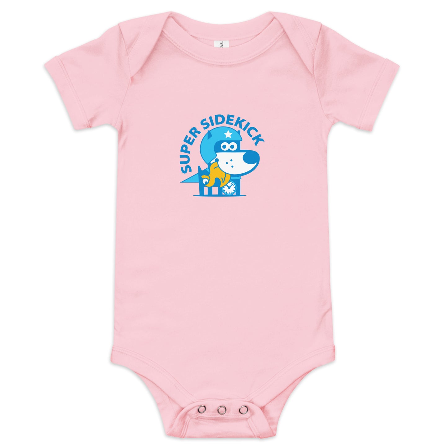 Super Sidekick I . Baby Short Sleeve One Piece