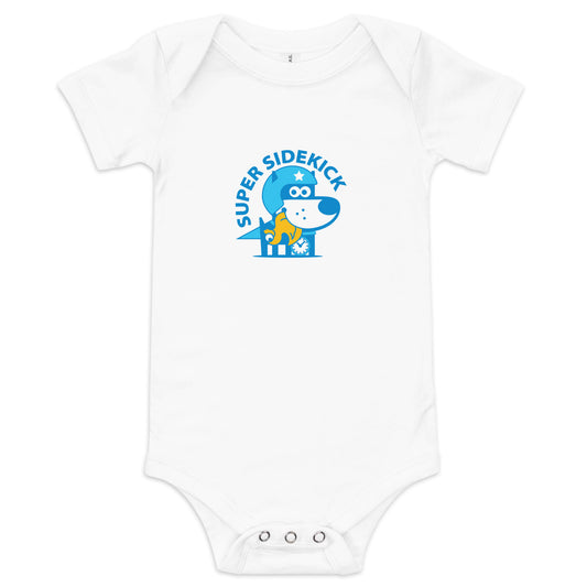 Super Sidekick I . Baby Short Sleeve One Piece