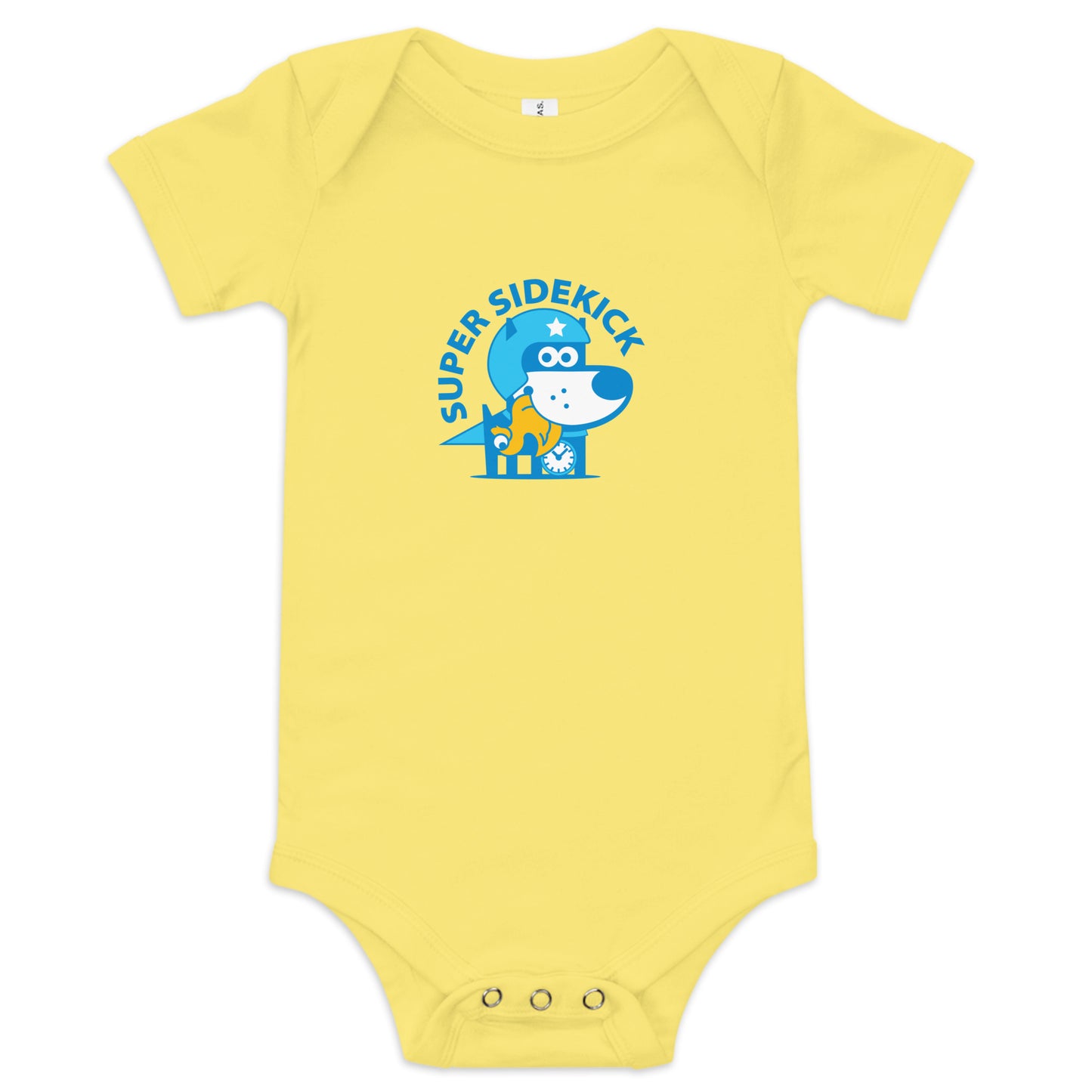 Super Sidekick I . Baby Short Sleeve One Piece