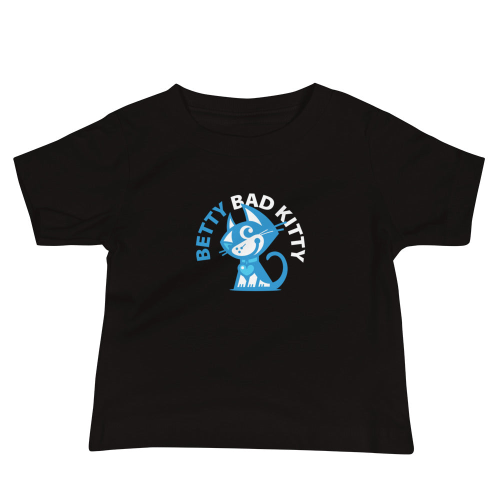 Betty Bad Kitty I . Baby Jersey Short Sleeve Tee