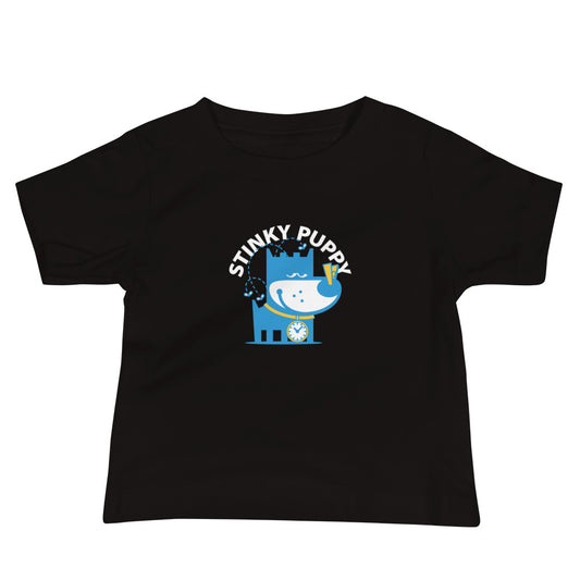 Stinky Puppy I . Baby Jersey Short Sleeve Tee