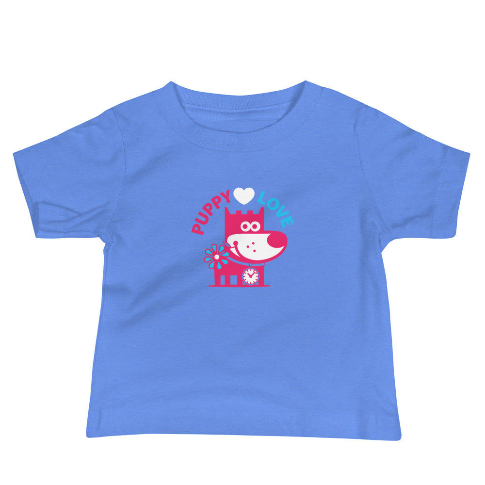 Puppy Love III . Baby Jersey Short Sleeve Tee