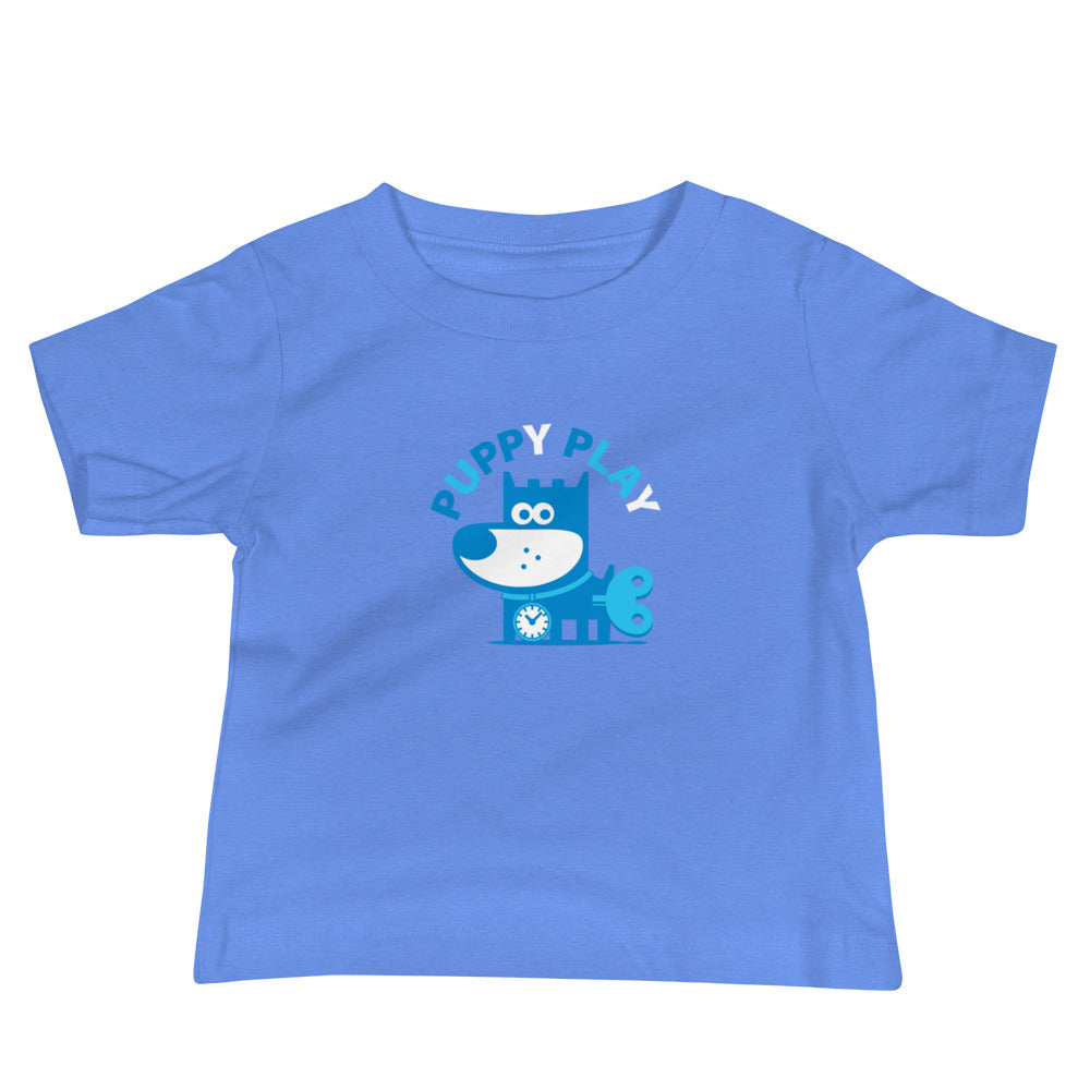 Puppy Play I . Baby Jersey Short Sleeve Tee