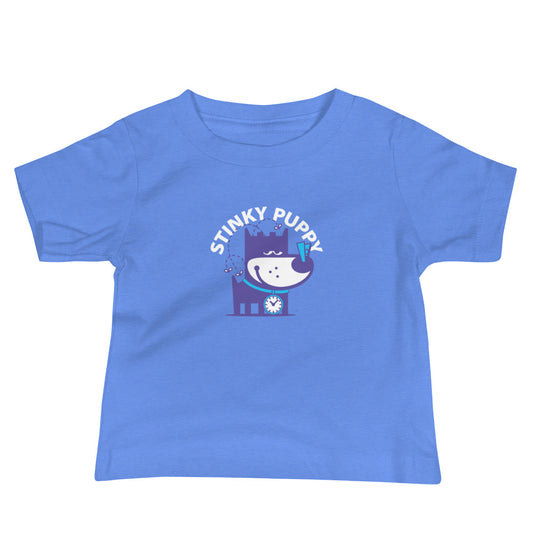 Stinky Puppy II . Baby Jersey Short Sleeve Tee