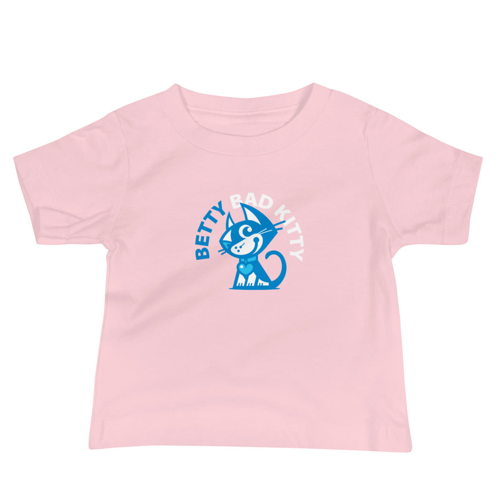 Betty Bad Kitty I . Baby Jersey Short Sleeve Tee