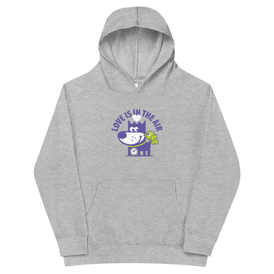 Love Is In The Air II . Kids Fleece Hoodie