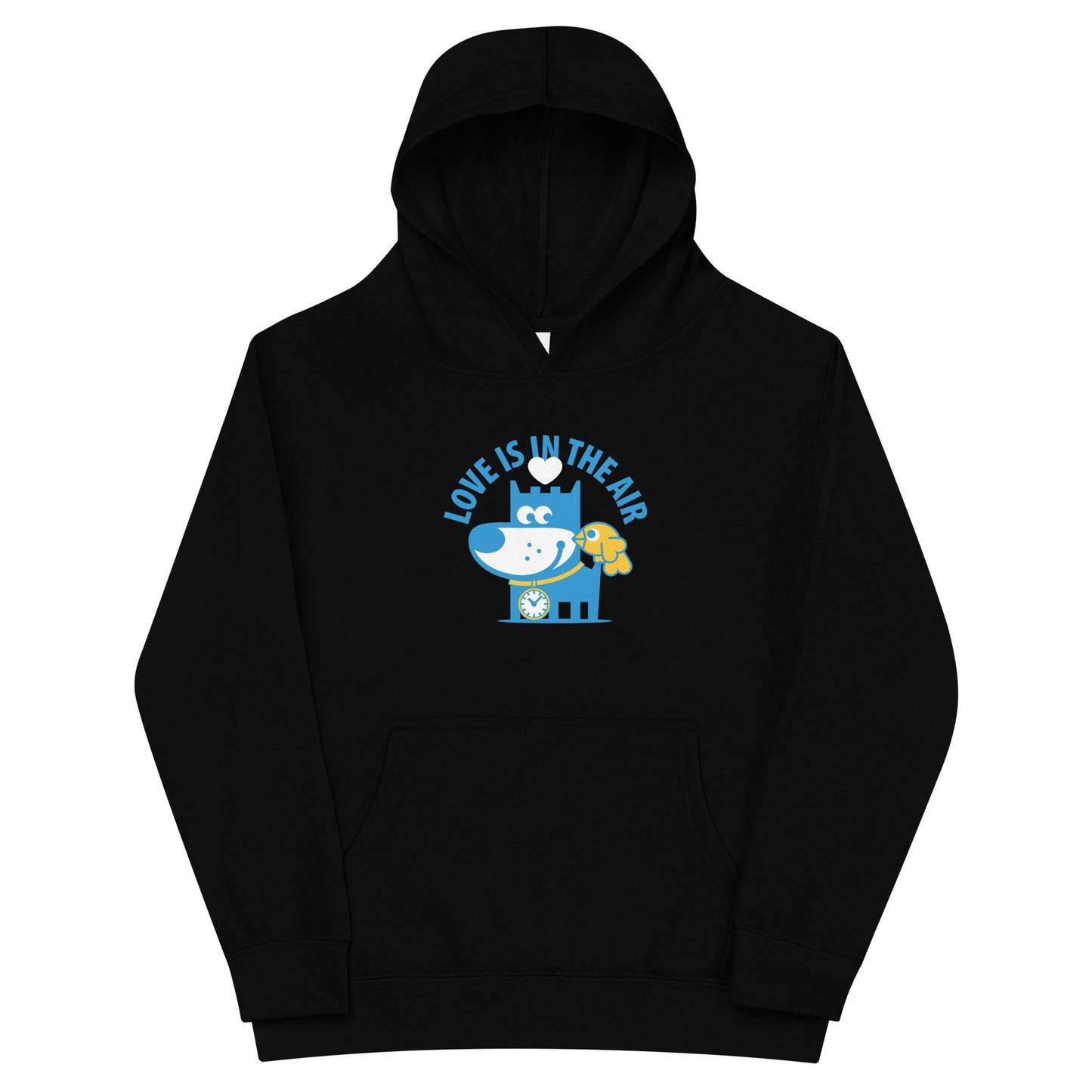 Love Is In The Air I . Kids Fleece Hoodie