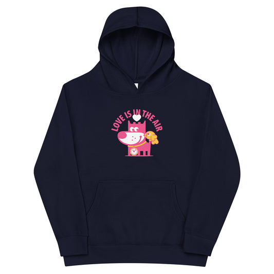 Love Is In The Air III . Kids Fleece Hoodie