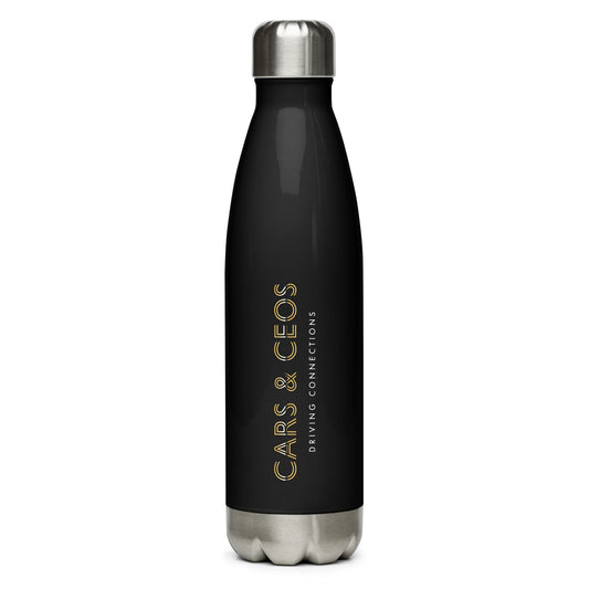 Cars Ceos Logo . Stainless Steel Water Bottle