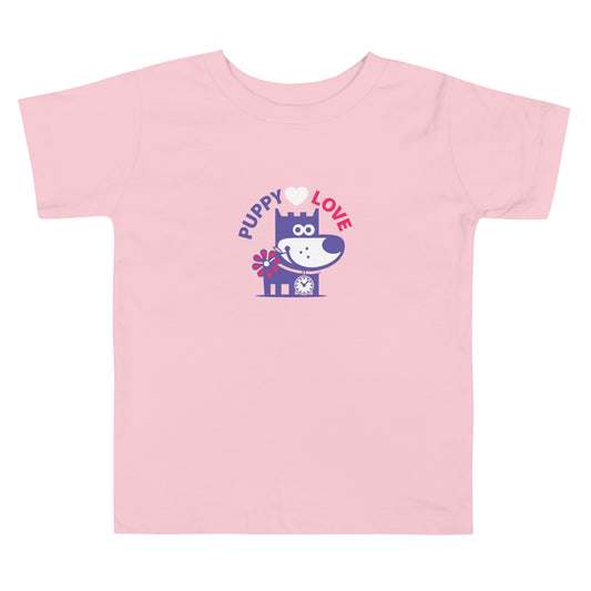 Puppy Love II . Toddler Short Sleeve Tee